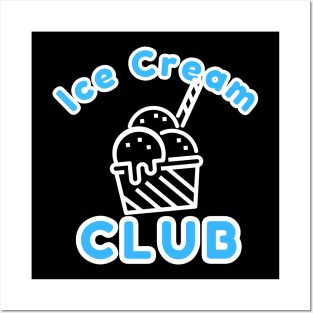 Ice Cream Club Posters and Art